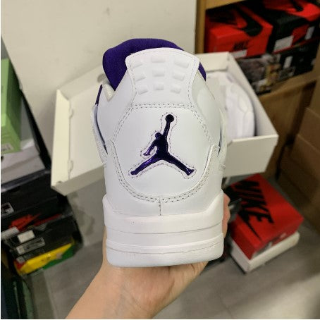 Air Jordan 4 Purple Metallic