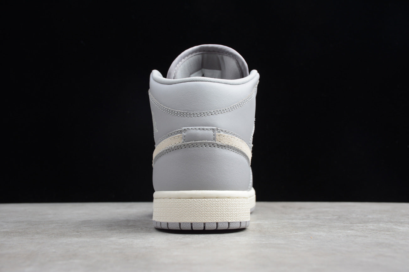 Air Jordan 1 Mid 'Grey Light Bone'