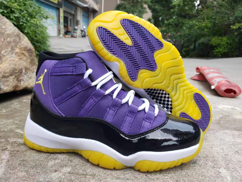 Air Jordan 11 Concord Lakers
