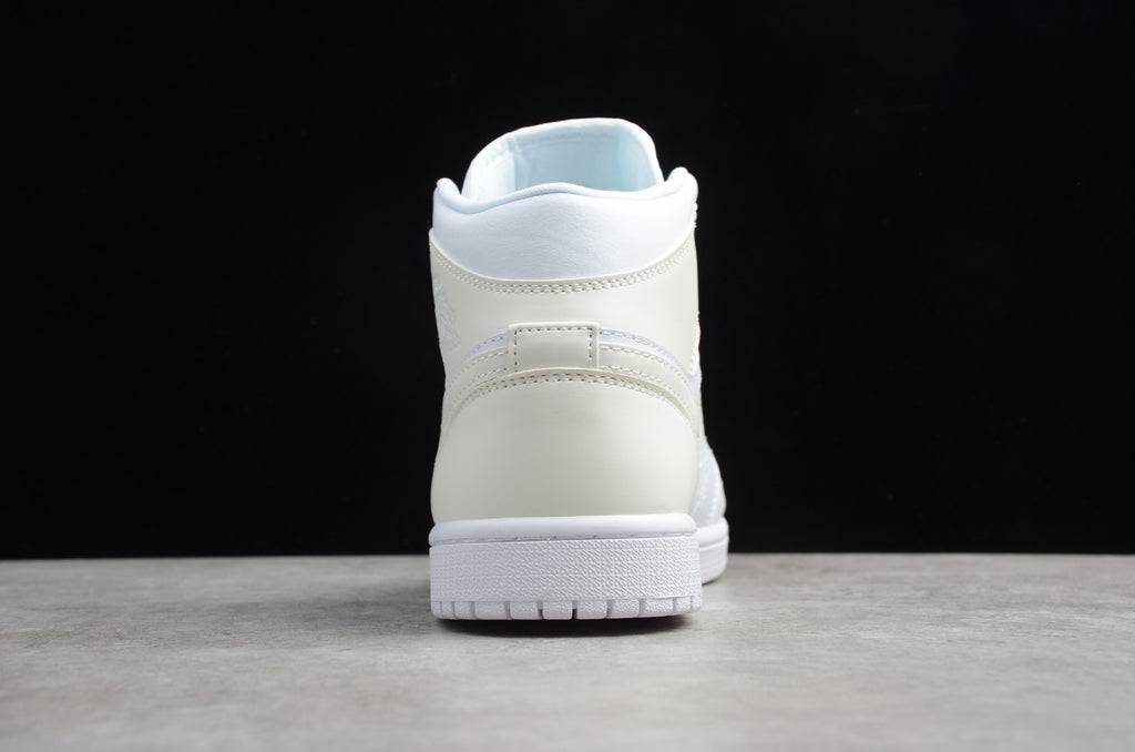 Air Jordan 1 Mid 'White Ivory'