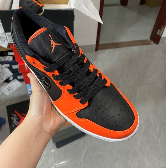 Air Jordan 1 Low Black Orange