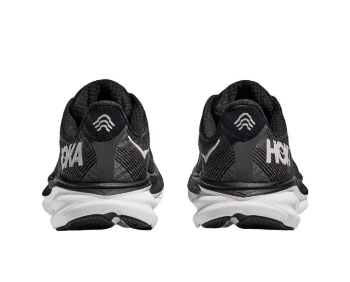 Hoka One One Clifton 9 2E Wide Black White 1132210-BWHT