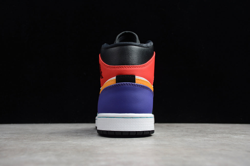 Air Jordan 1 Mid Bred Multi-Color