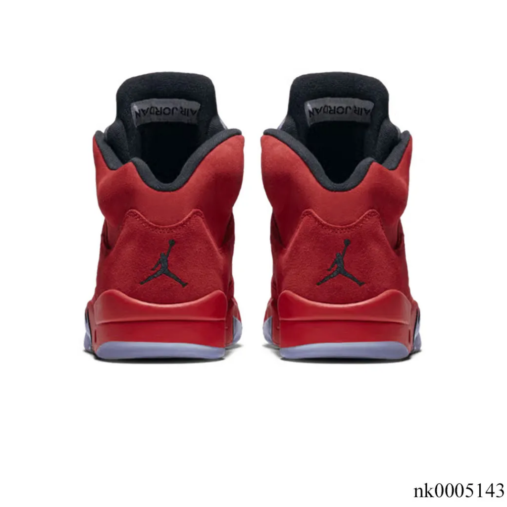Air Jordan 5 Retro Red Suede Shoes Sneakers