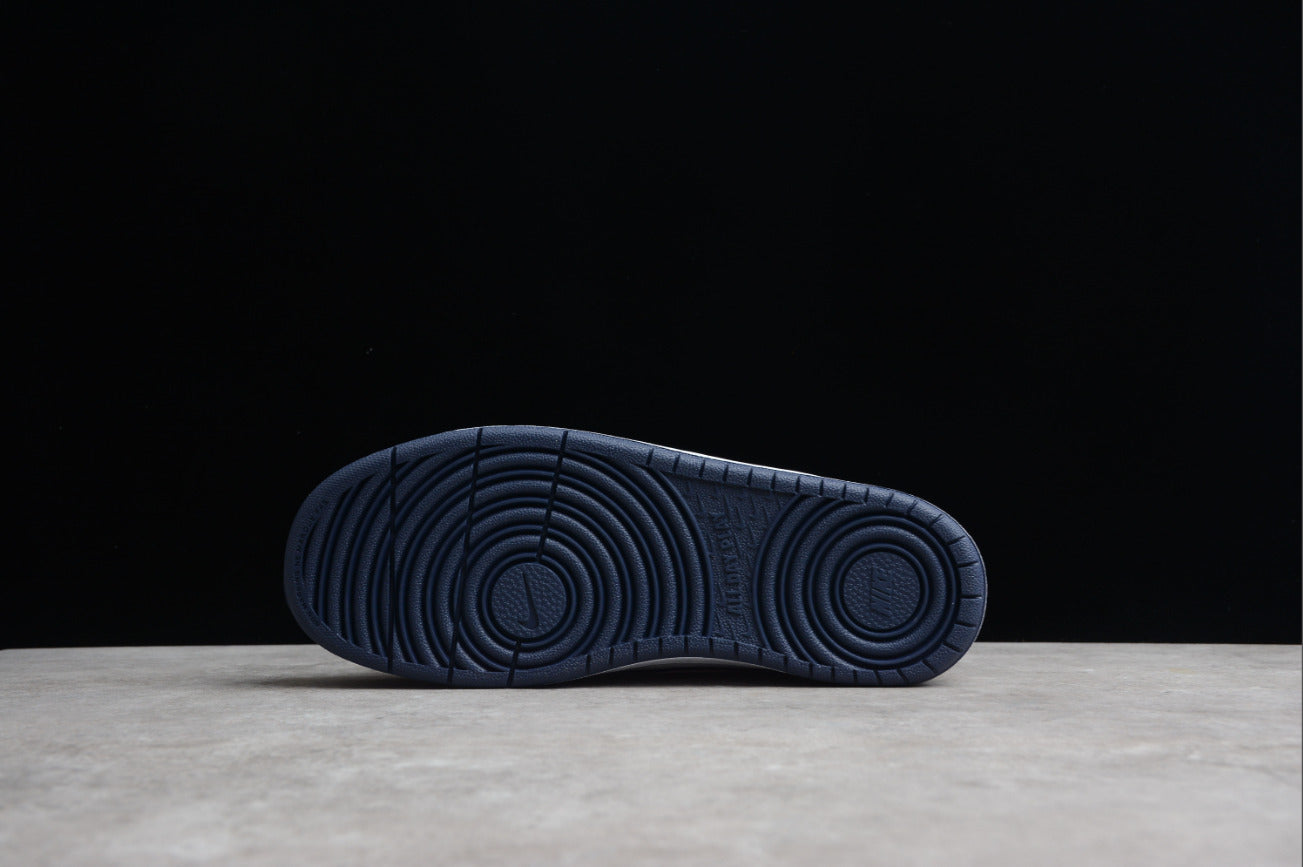 NK Court Borough Low 2 White Pink Glaze Midnight Navy