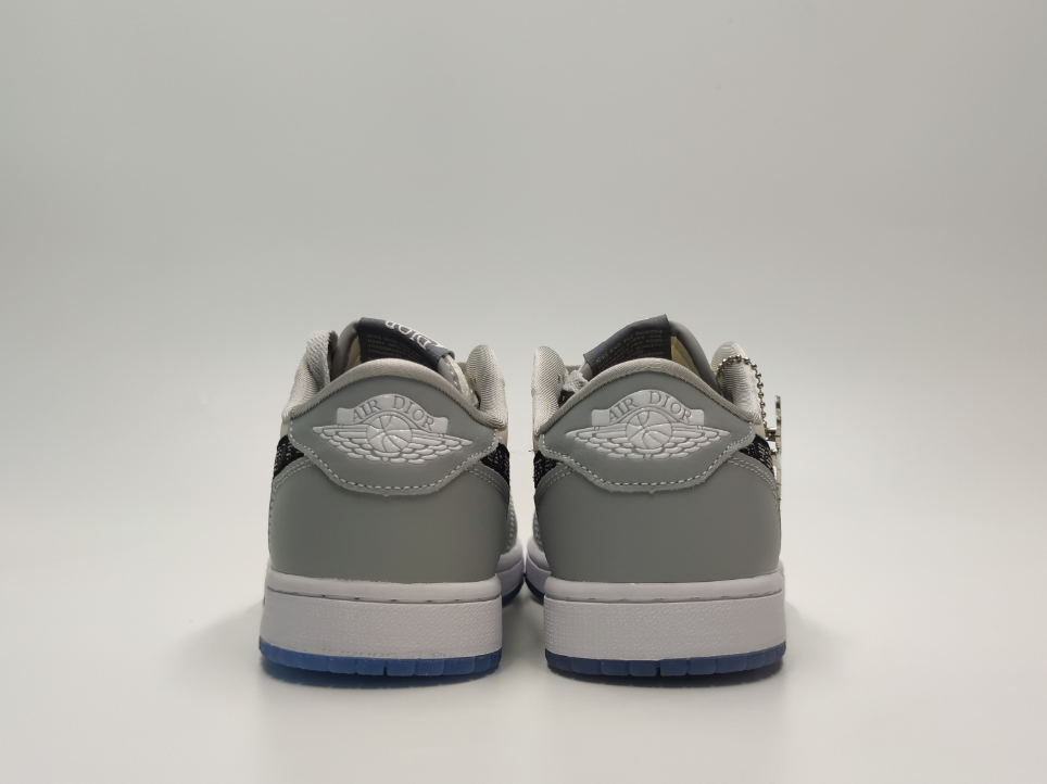 Dior x Air Jordan 1 Low Grey