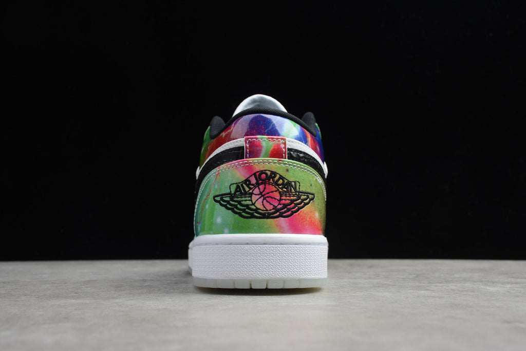 Air Jordan 1 Low Galaxy Colorful Interstellar