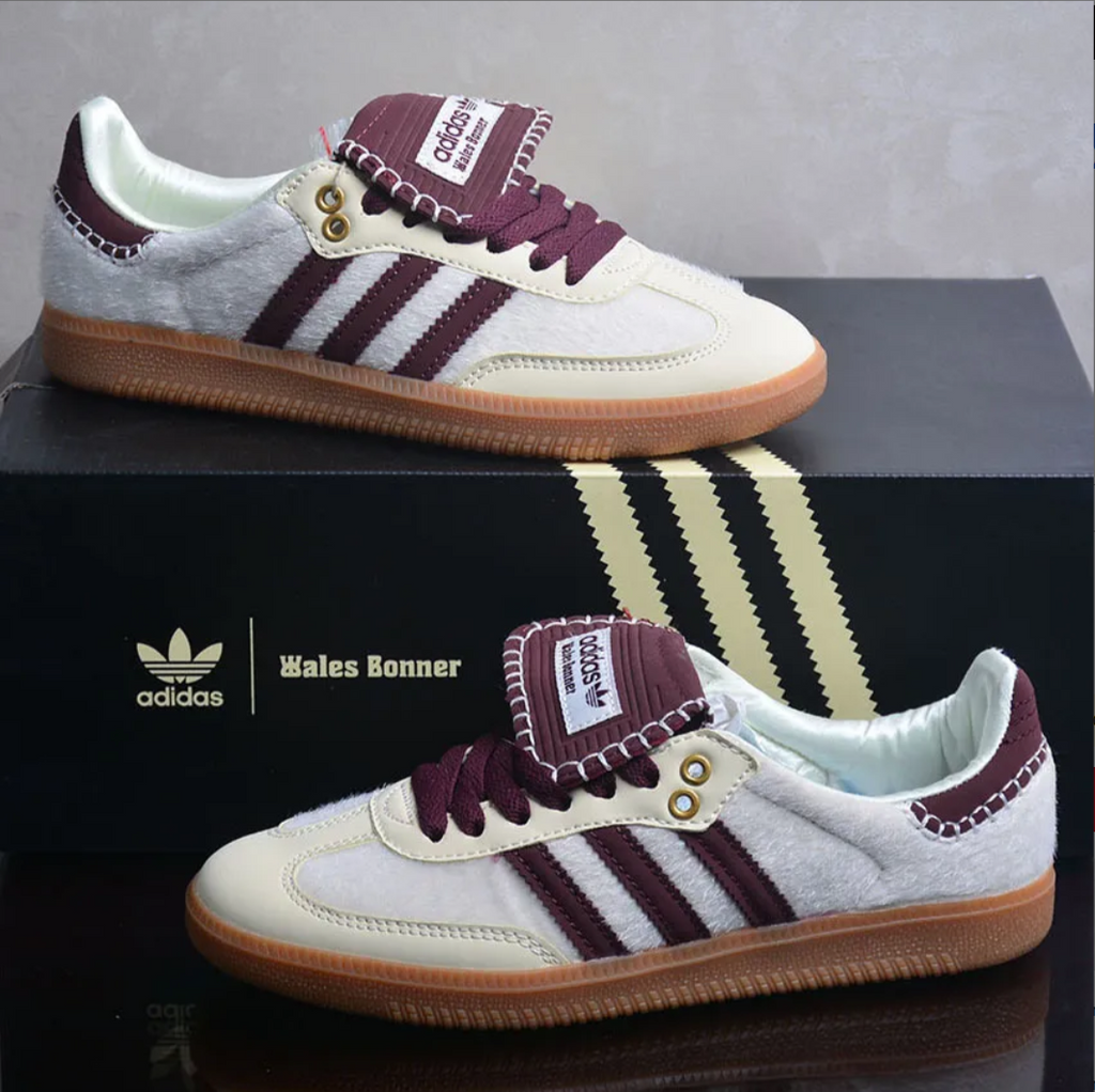 Wales Bonner x AD Samba Pony Cream White Shoes Sneakers