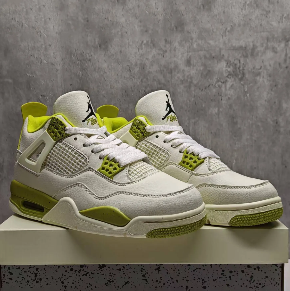 J.Balvin x Air Jordan 4 OG Lemonade Shoes Sneakers