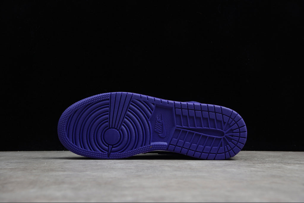 Air Jordan 1 Mid Black Dark Concord