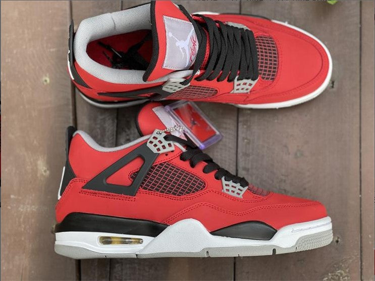 Air Jordan 4 Retro Toro Bravo Shoes Sneakers