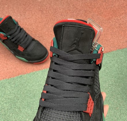 Air Jordan 4 Black Green