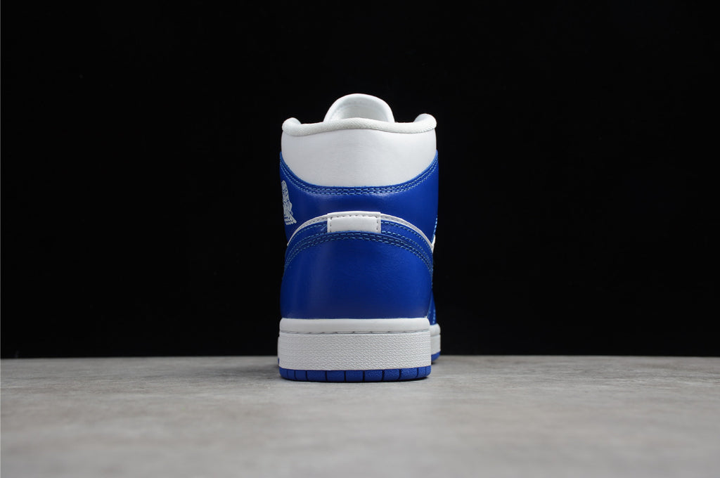 Air Jordan 1 Mid White Racer Blue