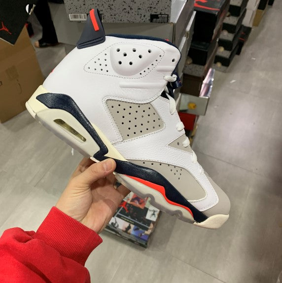 Air Jordan 6 Tinker White Blue Infrared