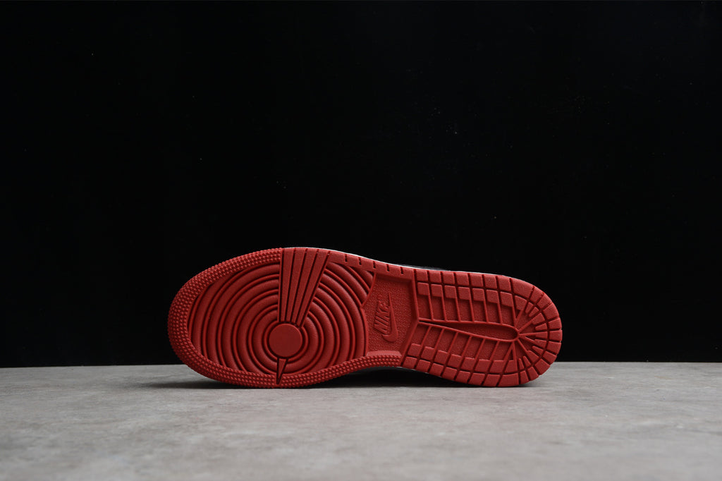 Air Jordan 1 Low Toe Red And Black