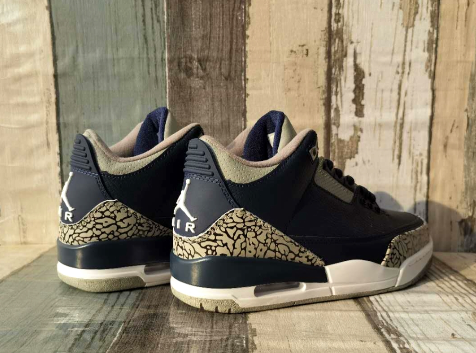 Air Jordan 3 Retro Black Varsity Red Cement Gray