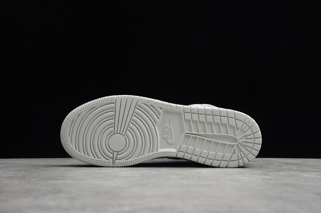 Air Jordan 1 Mid White Smoke Grey Camouflage