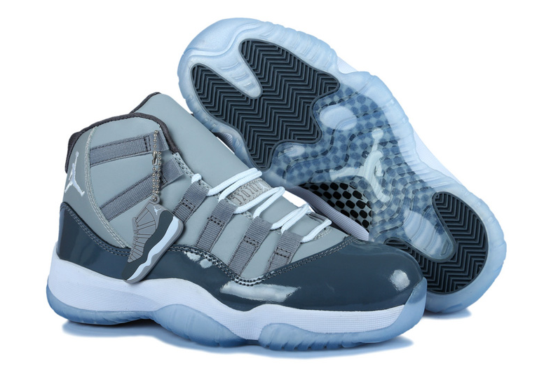 Air Jordan 11 Gray White