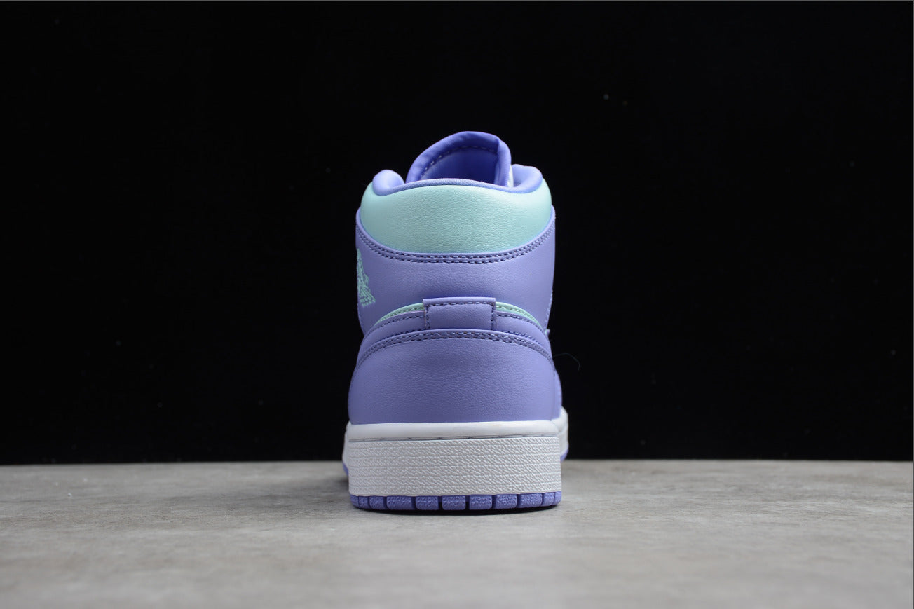 Air Jordan 1 Mid GS 'Purple Glacier Blue'