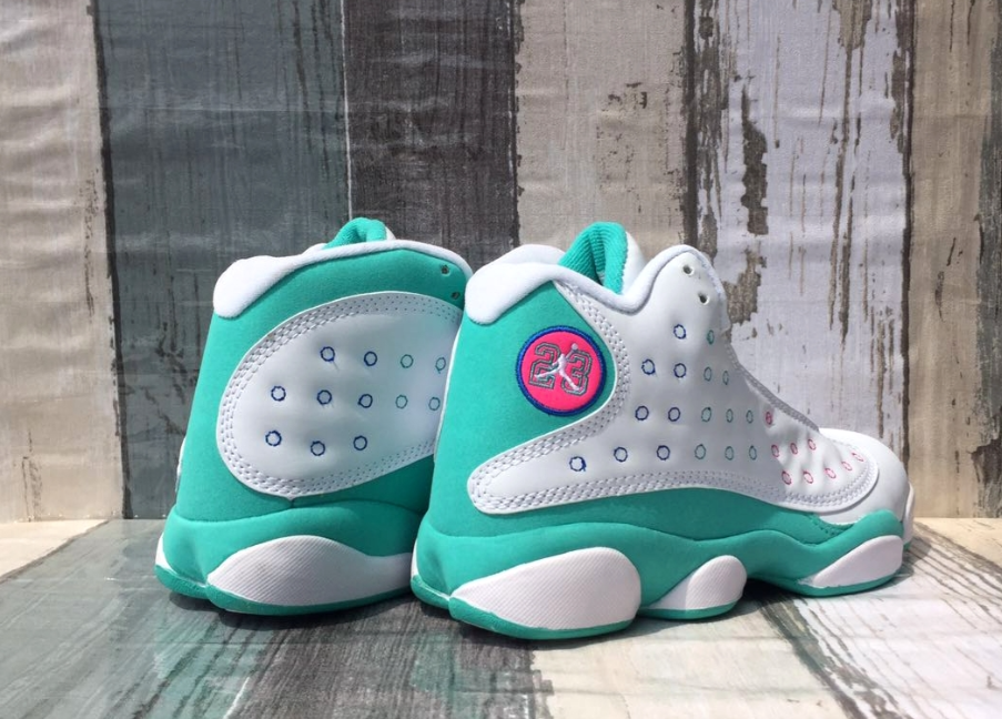 Air Jordan 13 GS Aurora Green
