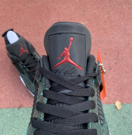 Air Jordan 4 Green Laser