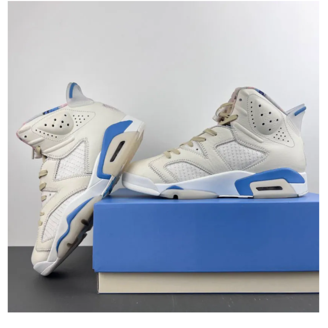 Air Jordan 6 Retro Sport Blue Shoes Sneakers