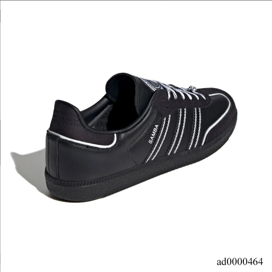 AD TOC Samba OG Black White Silver Shoes Sneakers