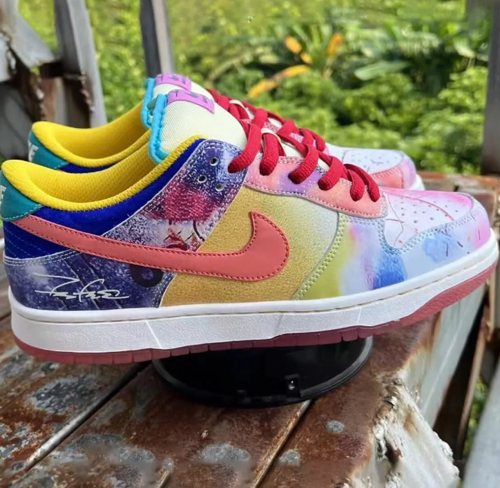 Futura x SB Dunk Low Shoes Sneakers