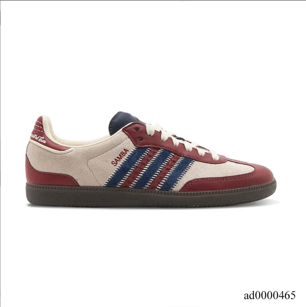 Notitle x AD Samba Red Shoes Sneakers