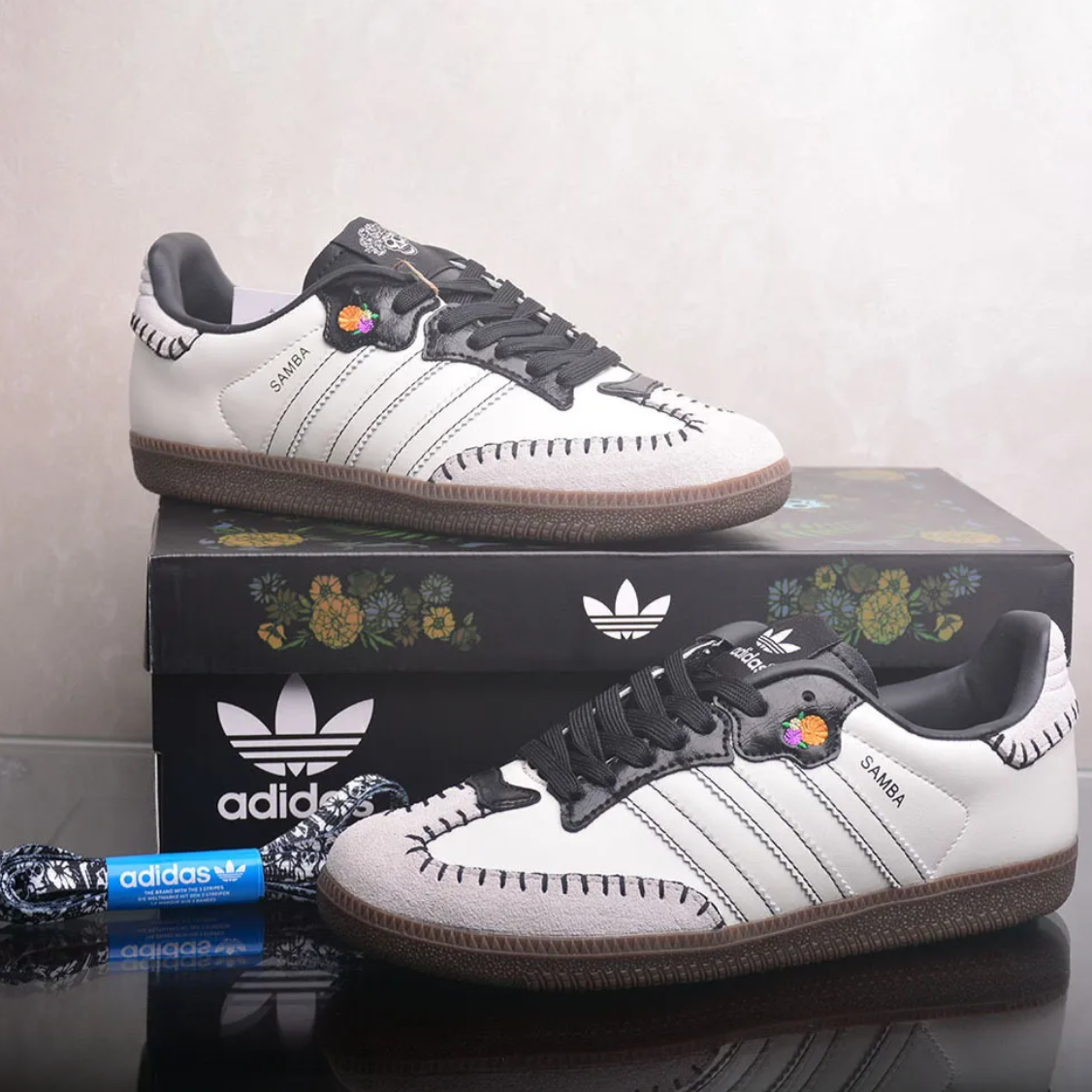 AD Samba OG Día de Muertos Pack Off White Shoes Sneakers ad0000468