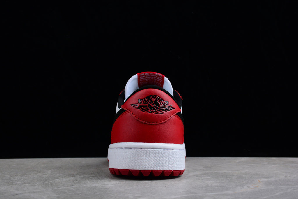 Air Jordan 1 Low White Black Red