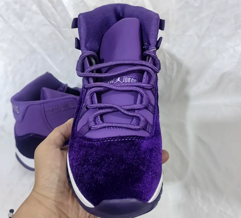 Air Jordan 11 Purple Rain Shoes Sneakers