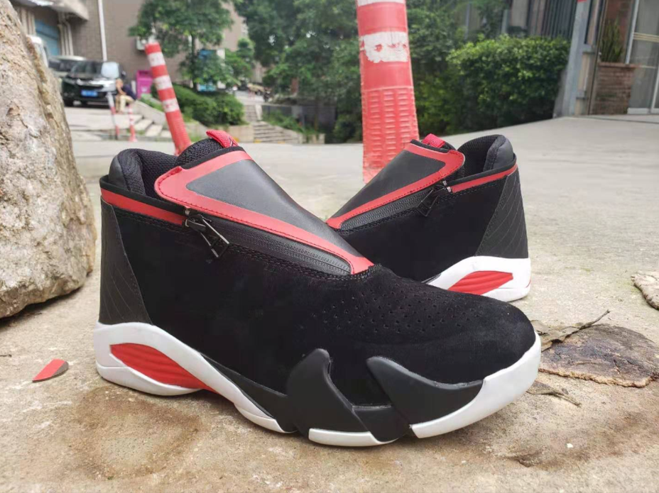 Air Jordan 14 Jumpman Z Black White Red