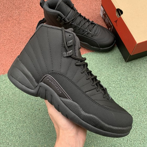 Air Jordan 12 Black Warrior Fleece