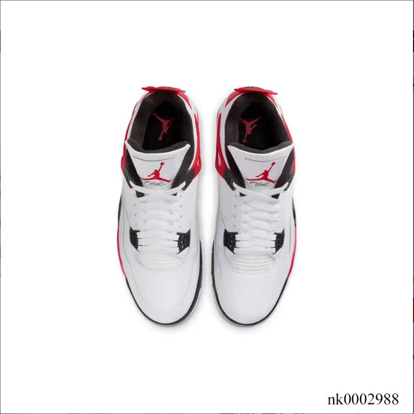Air Jordan 4 Red Cement Shoes Sneakers