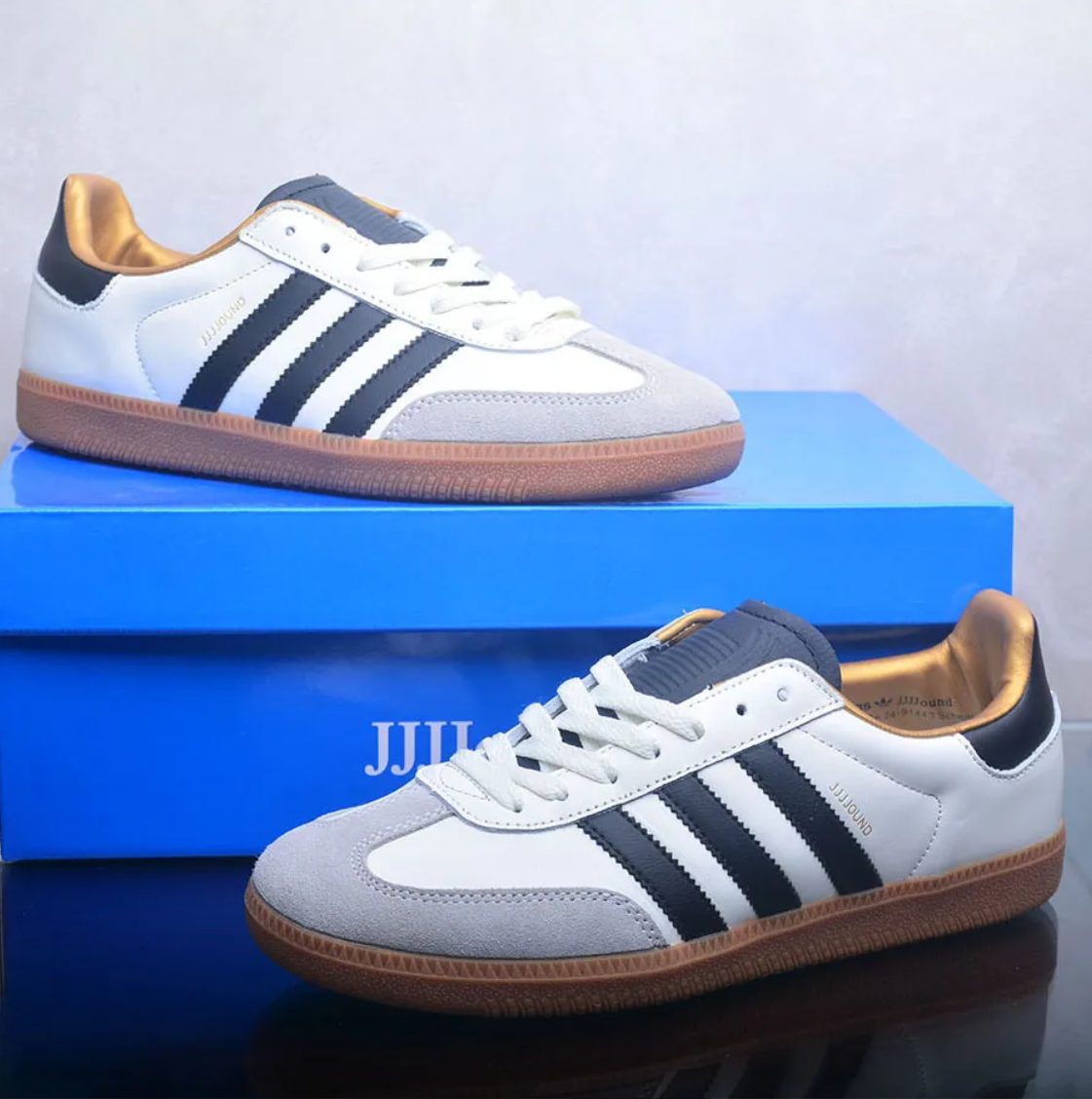 JJJJound x AD Samba OG Off White Shoes Sneakers