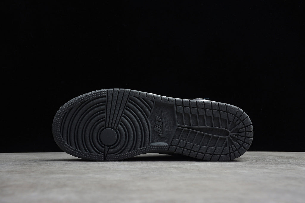 Air Jordan 1 Mid Grey Black White