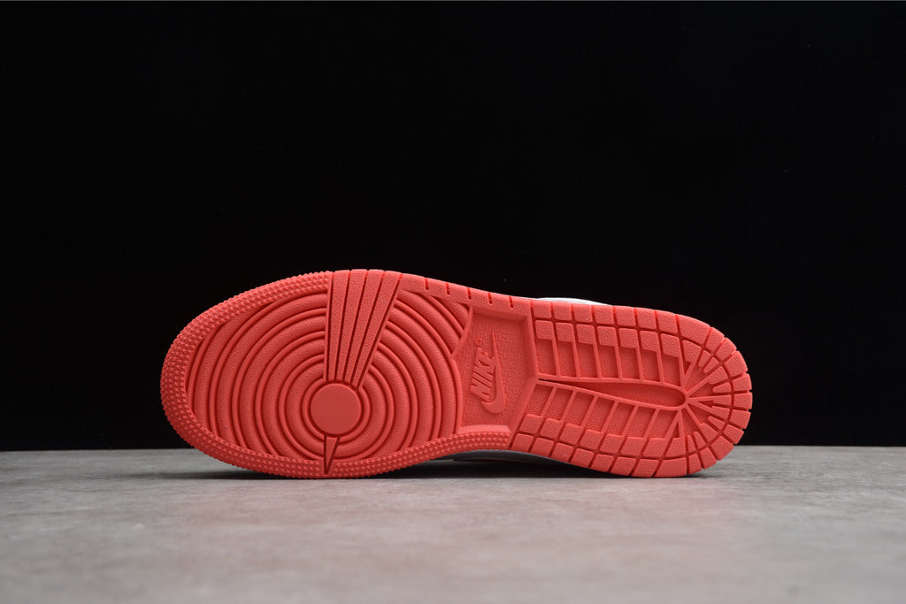 Air Jordan 1 Low Top White Red