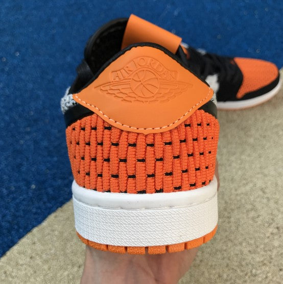 Air Jordan 1 Low Flyknit Buckle Braided