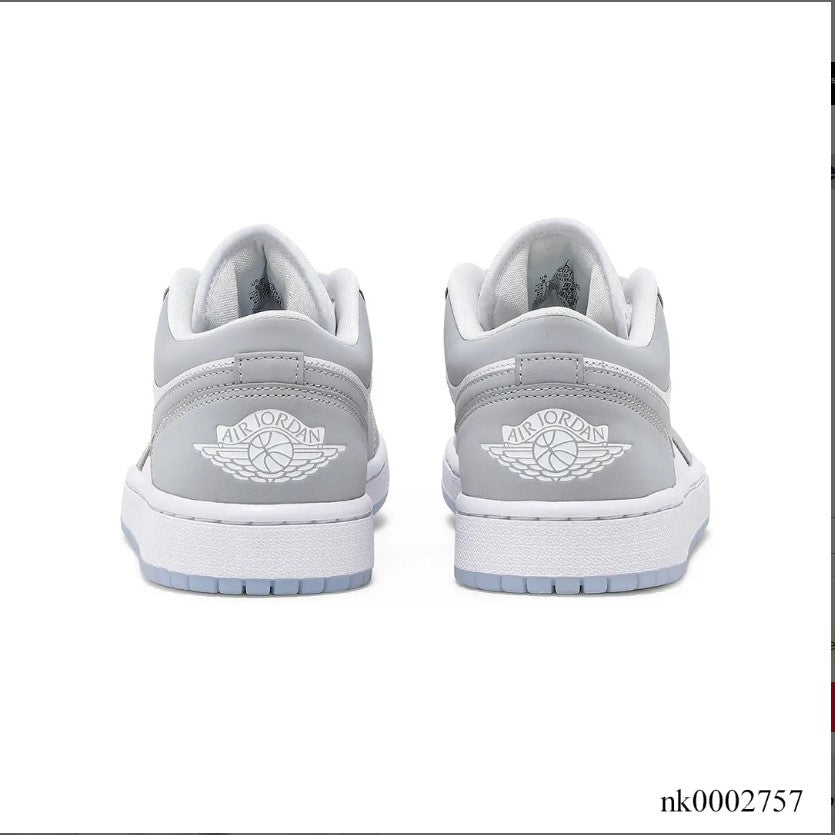 Air Jordan 1 Low White Wolf Grey Shoes Sneakers