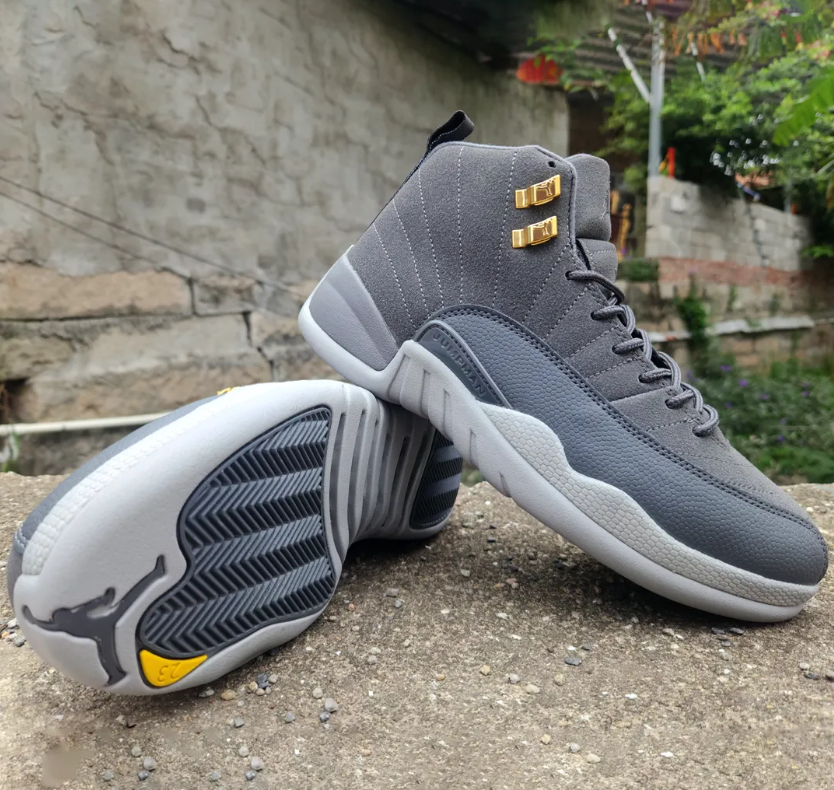 Air Jordan 12 Dark Grey Shoes Sneakers