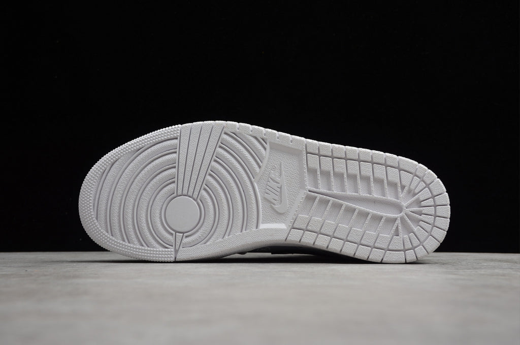 Air Jordan 1 Mid Black And White Gray