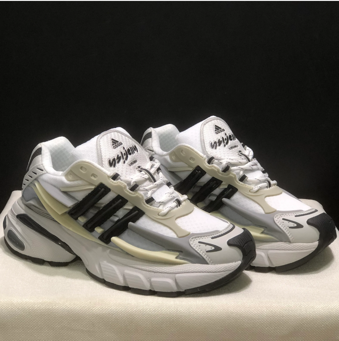 Pharrell x AD Adistar Jellyfish ‘Solid Grey Black’ Shoes Sneakers