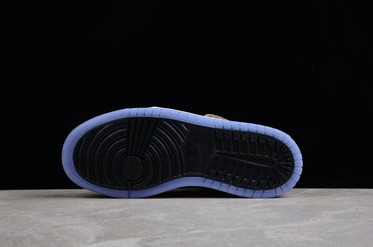 Air Jordan 1 High Zoom Air Comfort 'Gold Laser'