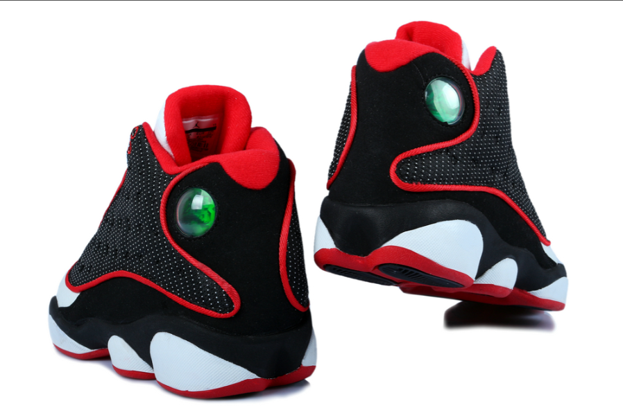 Air Jordan 13 Black White Red