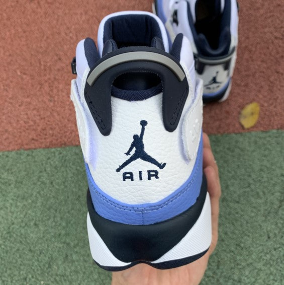 Air Jordan 6 Rings GS Crown Obsidian