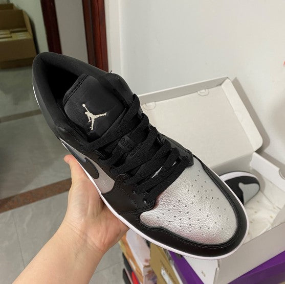 Air Jordan 1 Low Joe 1 Black Silver