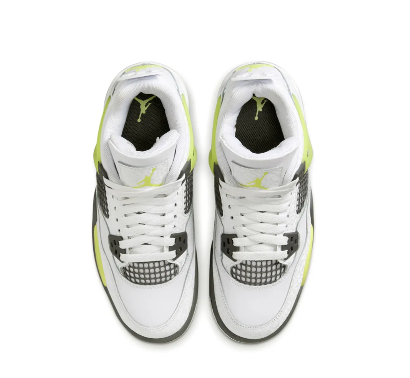 Air Jordan 4 Light Lemon Twist Shoes Sneakers
