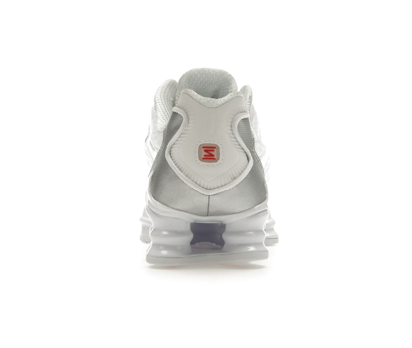 Shox TL White Metallic Silver Max Orange Shoes Sneakers