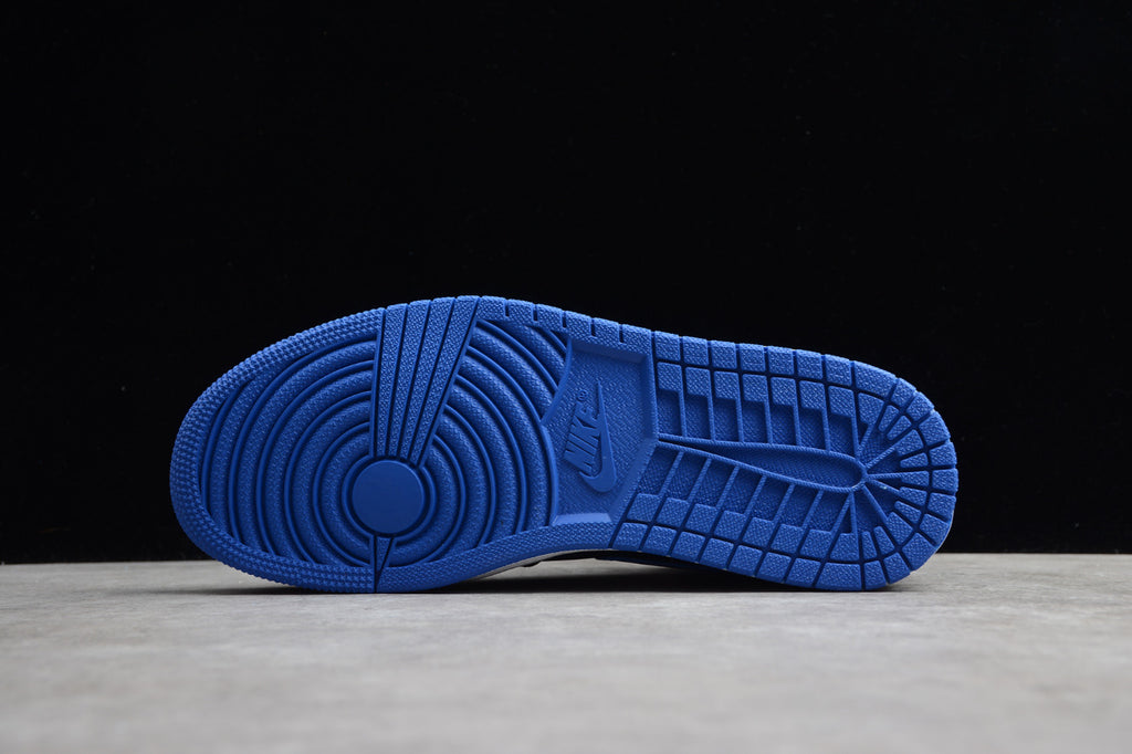 Air Jordan 1 Mid 'Black Hyper Royal'